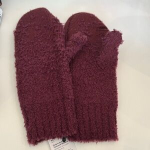 Lululemon Athletica Purple Knit Hat with Pom